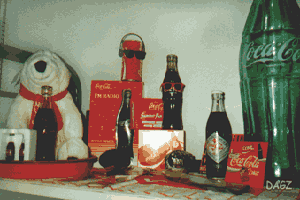 Some of Dagz Personal Coca-Cola Collection